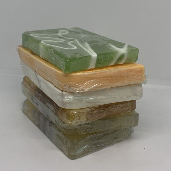 Basin Bar Bath Body Soap Assorted Scents and Colors Lot of 6 Floral Bonfire Etc. - Picture 9 of 9